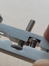 Abrazadera de resorte profesional ajustada de 5mm-30mm, herramienta de reparación de reloj Tipo V, alicate de pulsera, removedor, con 8 pines de Pc, adecuado para correa 6825