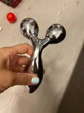 Rodillo masajeador 3D para piernas, Abdomen, cuello, glúteos, masaje Facial, rodillo de Estiramiento Facial giratorio 360, herramientas de cuidado de la piel, adelgazamiento corporal