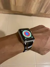 Correa de cuero para Apple watch, banda de 44mm, 40mm, 38mm, 42mm, iWatch, pulsera de una sola vuelta, reloj para Apple watch series 5 4 3 se 6