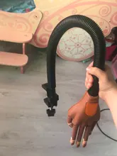 Mano de práctica profesional para manicura artística, puntas de uñas ajustables de plástico, herramienta de manicura DIY Flexible y suave, 100 Uds.