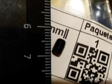 10/50 Uds M2 M2.5 M3 M3.5 M4 M5 M6 M8 DIN916 Grado negro 12,9 aleación hexagonal de acero hexágono Allen taza punto comida tornillo perno