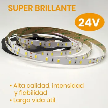 LED ATOMANT®LED strip roll 5m 18 w/meter at 24v, 4800LM professional strip tape 18w diode 5630 5m 60 led/m a ++ lighting
LED ATOMANT®LED strip roll 5m 18 w/meter at 24v, 4800LM professional strip tape 18w diode 5630 5m 60 led/m a ++ lighting