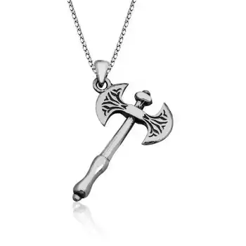 KUTAYDAN 925 Sterling Silver Axe Men Necklace
KUTAYDAN 925 Sterling Silver Axe Men Necklace