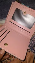 Billeteras geométricas rosas para mujer, Cartera de bolsillo, tarjetero de retales, monedero corto a la moda