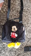 Nueva Disney Mickey Mouse dibujos animados chica bolso de los niños bolsa de almacenamiento de las niñas de dibujos animados Mickey Minnie Mouse bolso bolsos de hombro