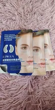 Ilisya-Parche ocular con microagujas para eliminación de arrugas finas, ácido hialurónico, máscara para ojos, ojeras, hinchazón