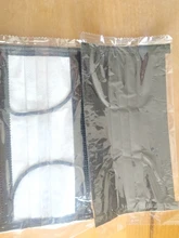 Mascarilla desechable de 3 capas para adultos, máscara no tejida, envuelta individualmente, con filtro negro, 10/100/200/400 Uds.