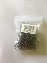 Conector de pesca de acero inoxidable, 50 Uds., Clip de bloqueo rápido, anillos giratorios a presión, broches de seguridad, herramienta de gancho de pesca
