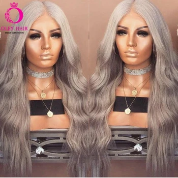 OLEY Middle Part Wavy Heat Resistant Synthetic Lace Front Wig Different Color Fashion Cosplay/Daily Wigs For Black Women
OLEY Middle Part Wavy Heat Resistant Synthetic Lace Front Wig Different Color Fashion Cosplay/Daily Wigs For Black Women