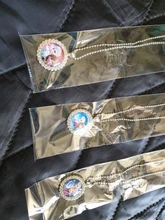 Invierno princesas Elas Anna regalo de vidrio redondo de cristal cabochon plata plateado/colgante de cristal collar de la joyería para regalo