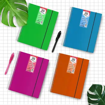 Starplast Flexible spiral folder, organizers, with 100 cases, transparent smooth, A4 folder, plastic caps
Starplast Flexible spiral folder, organizers, with 100 cases, transparent smooth, A4 folder, plastic caps