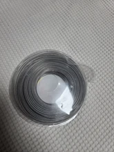 Recortador de hierba de alambre de acero, 3mm x 45m, cordel de cable, pelador de línea, desbrozadora, rodillo redondo largo, reemplazo de hierba