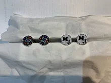 Gemelos personalizados para mamá, papá, bebé, niños, abuelo, padres, botón para puños, camisa de caballero, gemelos de boda