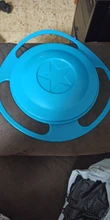 Tazón universal tipo Gyro a prueba de derrames para niños, plato giratorio infantil con diseño, práctico con rotación de 360 grados, platos de alimentación sólidos