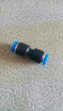 Accesorios Neumáticos Conector recto PU/PG 4-16mm OD manguera reductora 8-6mm plástico empuje en conector rápido Conexión de aire fontanería