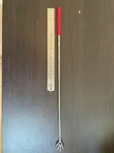 Garra telescópica compacta, masajeador rascador trasero de acero inoxidable, ajustable, para rascar la espalda, protector de mano