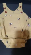 Disney-mameluco para bebé recién nacido, Mickey Mouse, sin mangas, para niños y niñas, con botón sólido, informal, con tirantes, pelele triangular