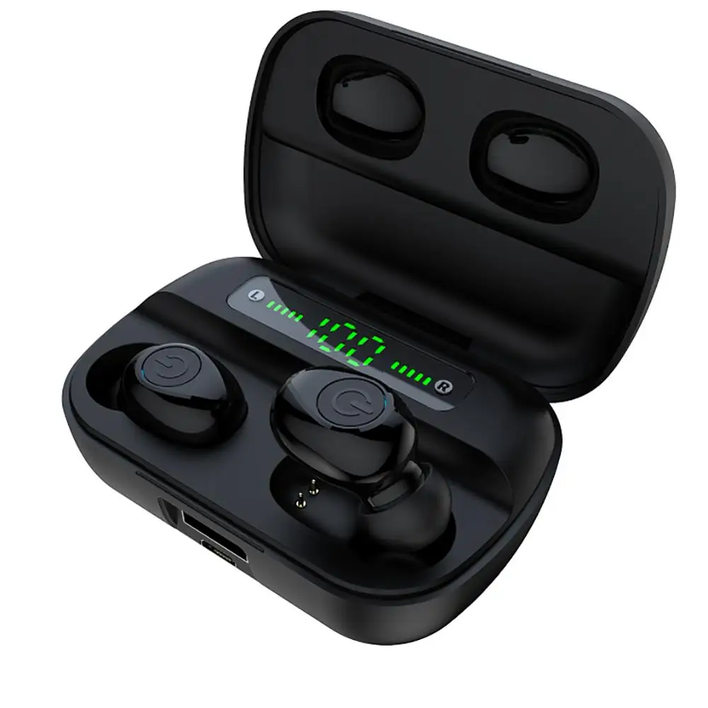 HBQ-F9 digital display band mobile power wireless bluetooth stereo hands-free Portable outdoor sports driving running earphones
HBQ-F9 digital display band mobile power wireless bluetooth stereo hands-free Portable outdoor sports driving running earphones