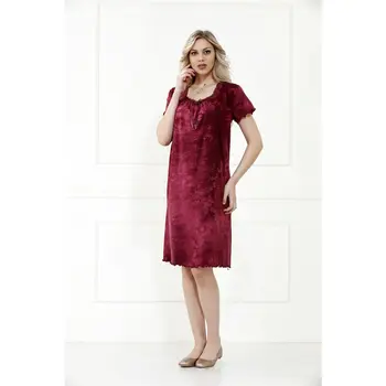 Etoile women's spring/summer Bamboo Batik Pattern Short Sleeve Nightgown (Detail: Lace) Sleepwear 91024
Etoile women's spring/summer Bamboo Batik Pattern Short Sleeve Nightgown (Detail: Lace) Sleepwear 91024