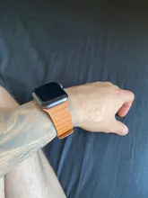 Correa de cuero para Apple Watch, bandas de 44mm, 40mm, Serie 6, IWatch 3, 42 y 38mm, Correa de reloj para Apple Watch 5 Se