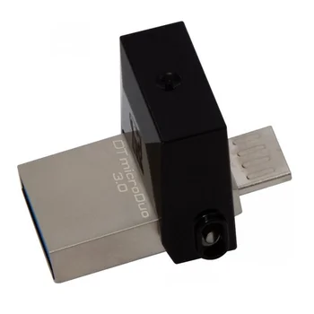 

Pendrive kingston datatraveler microduo-32gb-connectors-a & microusb compatible otg - usb 3.0