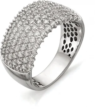 Alcor ring with diamonds in white gold 
Alcor ring with diamonds in white gold