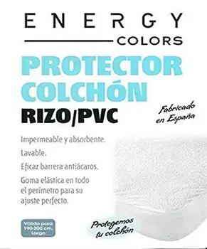 Protector Colchón Impermeable Rizo Algodón 100% Tacto Coralina PVC Color Blanco Transpirable Antiácaros Hecho en España
Protector Colchón Impermeable Rizo Algodón 100% Tacto Coralina PVC Color Blanco Transpirable Antiácaros Hecho en España