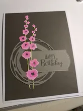 Die-Mold Stencils-Dies Punch Scrapbook Paper-Craft Flower Metal Blade 2pcs Strip Cut