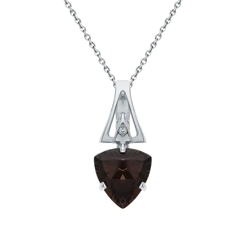 Silver Pendant with раухтопазами and cubic zirconia sunlight sample 925
Silver Pendant with раухтопазами and cubic zirconia sunlight sample 925