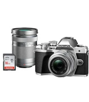 OLYMPUS E-M10 Mark III DZK IIR (1442 IIR + 40150R) SILVER + CASE + 16GB SD UHS-I KIT EXCLUSIVE SINGLE CANARY
OLYMPUS E-M10 Mark III DZK IIR (1442 IIR + 40150R) SILVER + CASE + 16GB SD UHS-I KIT EXCLUSIVE SINGLE CANARY