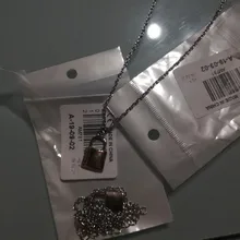 Collar de cerradura Chapado en Metal para mujer, colgante lujoso de cadena para clavícula, joyería europea y americana, nueva, gran oferta