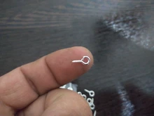 Accesorios de joyería para hacer joyas, mini alfileres con ojales pequeños, 200 unidades, ganchos con ojal, ojales, tornillo roscado, cierres dorados, DIY