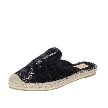 VIDORRETA sandals women sequined black 
VIDORRETA sandals women sequined black