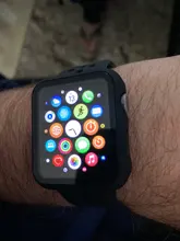 Cristal + Fundas para Apple Watch Series SE 654321, Protector de pantalla de parachoques completo + Accesorios de cubierta, 44mm, 40mm, 42mm, 38mm, 360