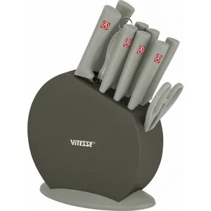 Set of knives 11 items Vitesse (vs-8131 Gray)
Set of knives 11 items Vitesse (vs-8131 Gray)