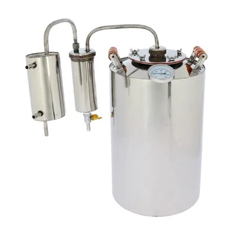 Distiller Premium PRO with the filler neck, moonshine apparatus with thermometer and сухопарником, Малиновка
Distiller Premium PRO with the filler neck, moonshine apparatus with thermometer and сухопарником, Малиновка