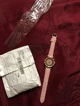 Las mujeres cielo estrellado cielo reloj de lujo de oro rosa diamante Relojes de Cuero ocasionales de las señoras banda de cuarzo reloj de pulsera mujer reloj zegarek damski