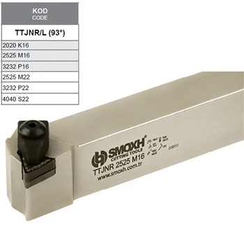 TTJNR/L (93°) TNMG Turning Inserts External Lathe Tool Holders, lathe boring bar,turning tools,lathe cutter,carbide lathe,
TTJNR/L (93°) TNMG Turning Inserts External Lathe Tool Holders, lathe boring bar,turning tools,lathe cutter,carbide lathe,