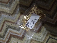 Copper Terminal Connector Lugs Open-Barrel Connerctor-Non-Insulated-Ring Crimp-Cable