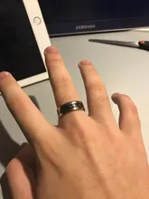 MeMolissa-anillo de acero inoxidable con diseño de dragón para hombre, sortija ancha, estilo Retro, Punk, Color negro