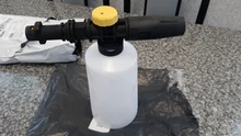 Lanza de espuma para nieve de 750ML para Karcher K2 K3 K4 K5 K6 K7, arandelas a presión para coche, generador de espuma de jabón con boquilla de pulverizador ajustable