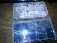 230 Uds XH2.54 2p 3p 4p 5 pin 2,54mm Kit de Terminal/vivienda/conector de pines conectores de cable adaptador Kits XH TJC3