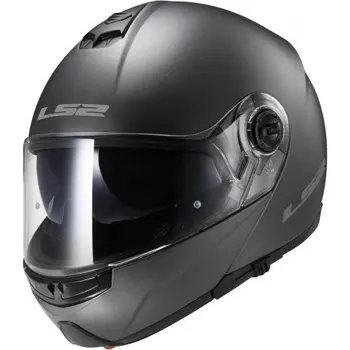 LS2 moto helmet STROBE MATT TITANIUM, Titanium, M 
LS2 moto helmet STROBE MATT TITANIUM, Titanium, M