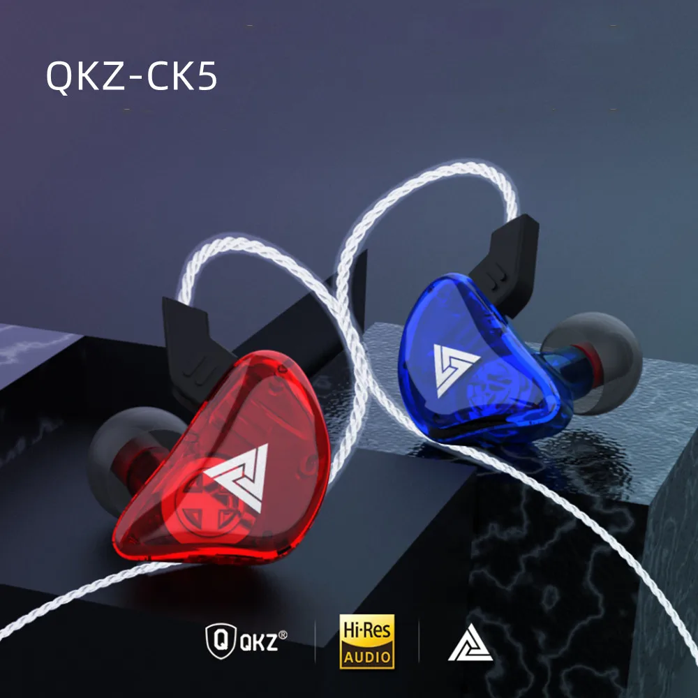 QKZ CK5 Earphone Sport Earbuds In Ear Earphone Stereo Noise Canceling Earphones Heavy Bass Mobile Headset With Microphone
QKZ CK5 Earphone Sport Earbuds In Ear Earphone Stereo Noise Canceling Earphones Heavy Bass Mobile Headset With Microphone