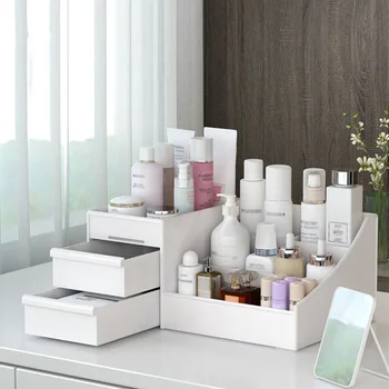 Makeup Organizer for Cosmetic Storage Box Desktop Jewelry Nail Polish Makeup Drawer Container Large Capacity Free Shipping
Makeup Organizer for Cosmetic Storage Box Desktop Jewelry Nail Polish Makeup Drawer Container Large Capacity Free Shipping