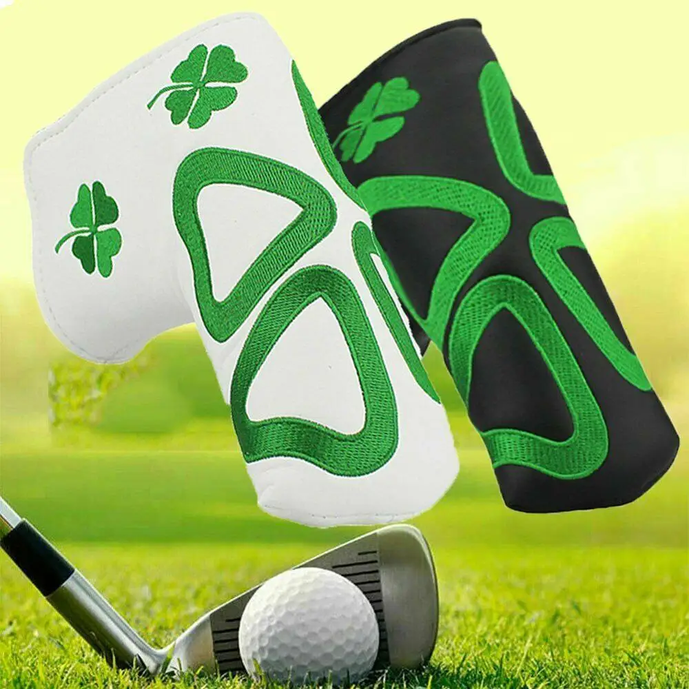 Lucky Clover Golf Blade Putter Cover Headcover Club Protector PU for Golf Putter
Lucky Clover Golf Blade Putter Cover Headcover Club Protector PU for Golf Putter