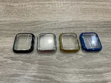 Funda protectora para Apple Watch, Protector de pantalla de 44mm, 40mm, 42mm y 38mm, accesorios para apple watch series 6, 5, 4, 3, 2 SE