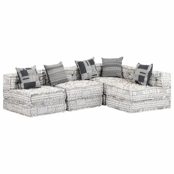 Sofa Bed Modular 4 seat gray fabric sofas
Sofa Bed Modular 4 seat gray fabric sofas