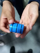 Anillo magnético antiestrés, pulsera magnética, juguete de descompresión, anillo de utilería mágico