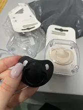 Chupete de silicona de grado alimenticio para niños recién nacidos, chupete de ortodoncia para niños y niñas de 0 a 36 meses